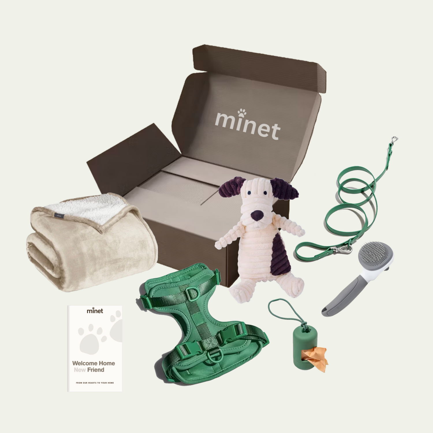 Minet Dog Essentials box